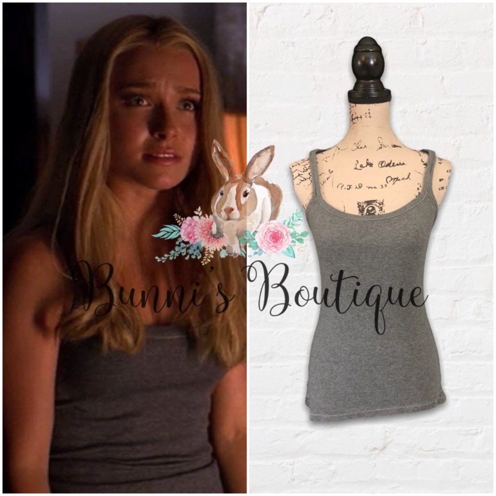 Claire Bennet Victoria's Secret Ribbed Tank Heroes